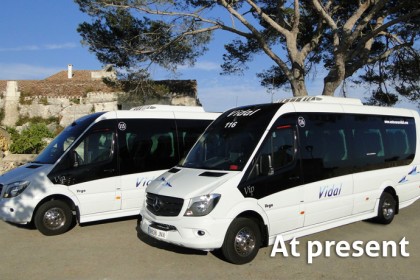Autocares Vidal, current fleet, coaches and minibuses